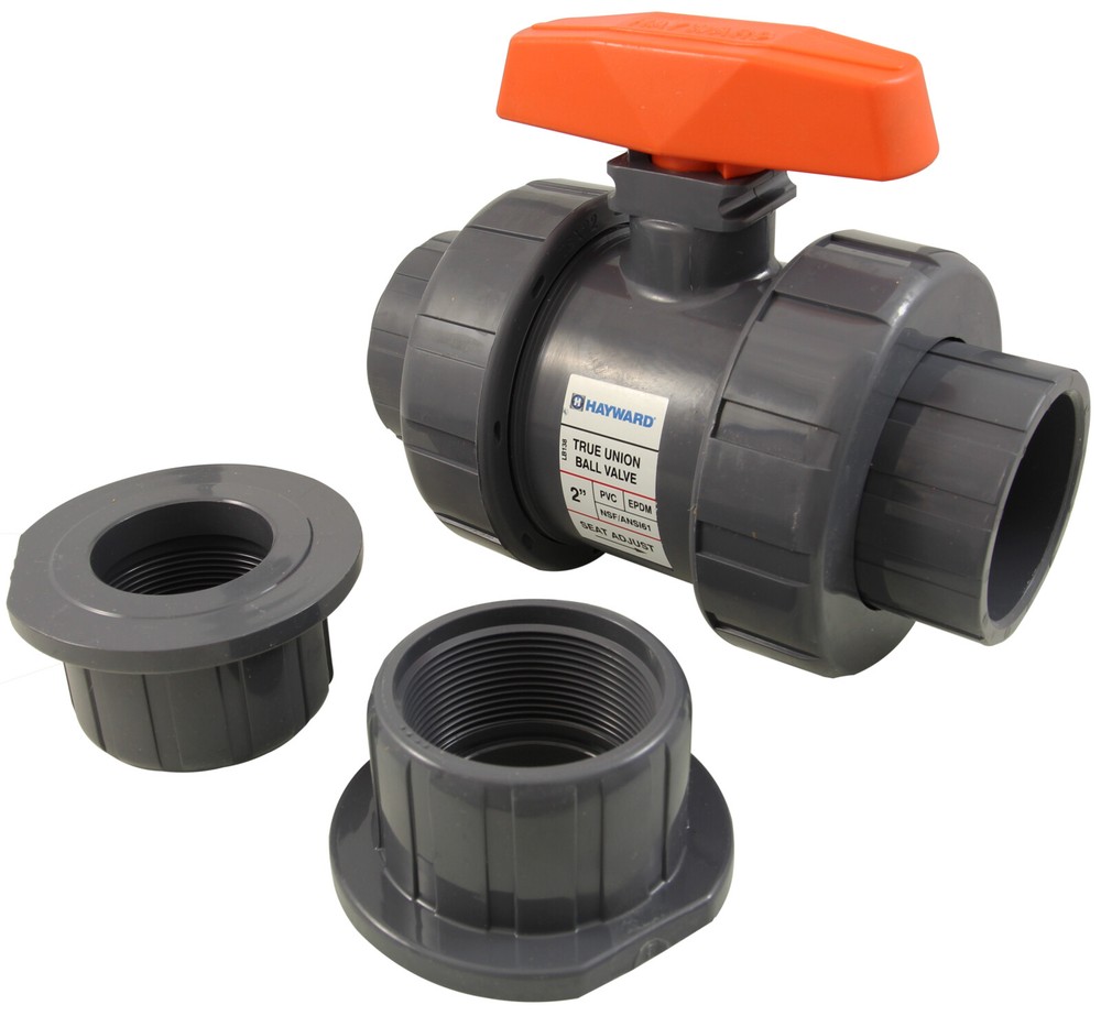 TB1200STE Hayward 2" PVC TB Valve Socket/Threaded EPDM