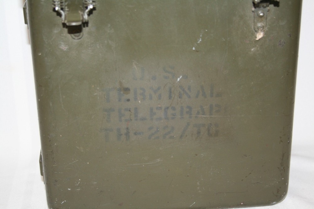 1966 US Army TH-22/TG Terminal Telegraph Case - Case Only