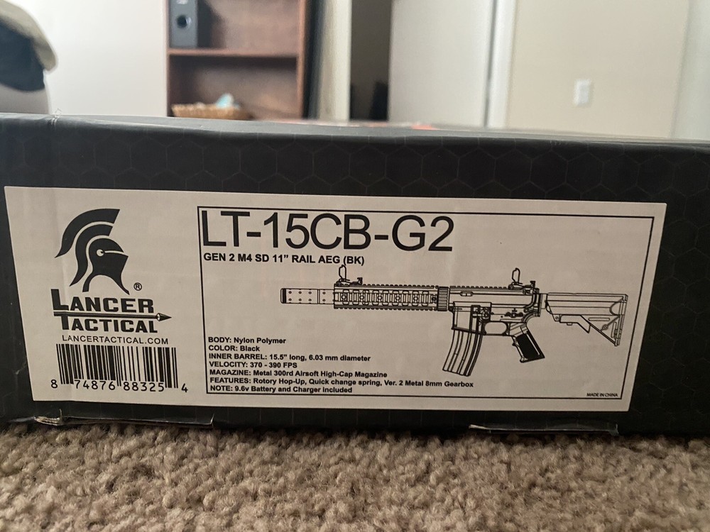 lancer tactical air soft gun gen 2 m4