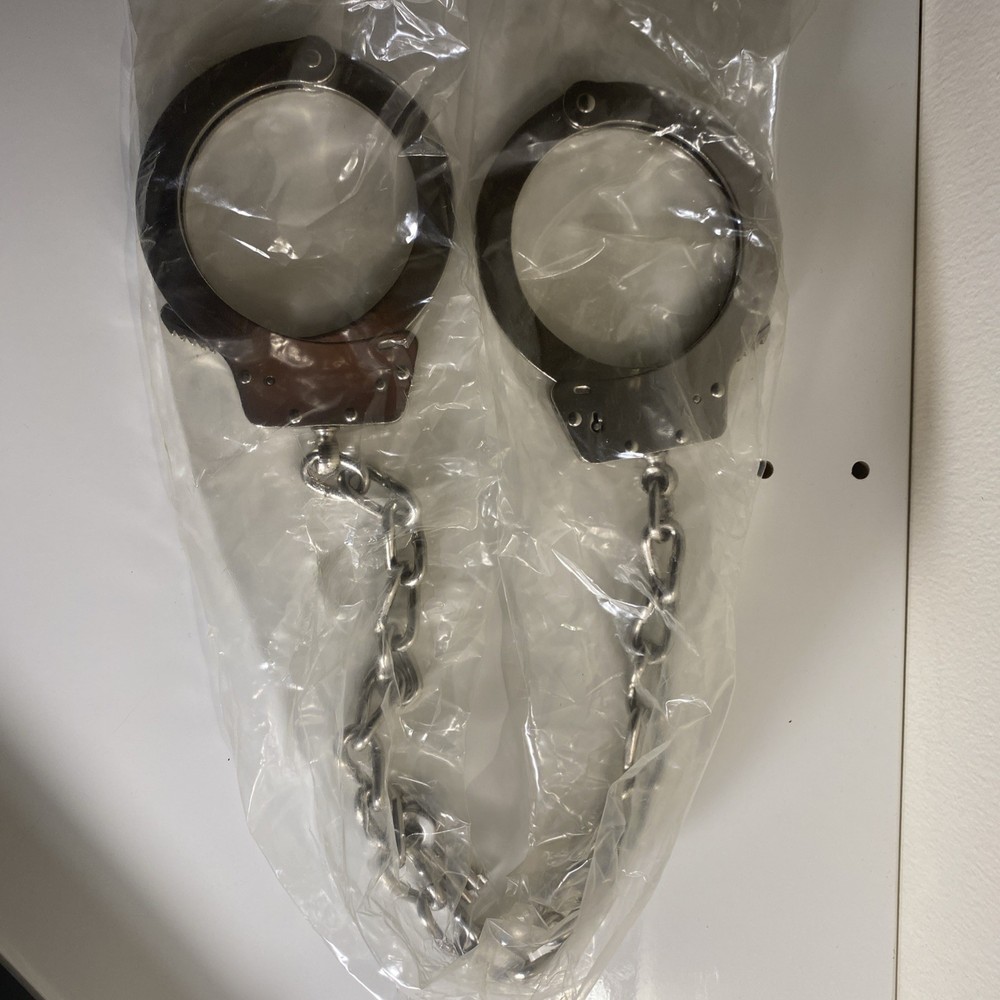 Double Lock Heavy Duty Leg & Hand Cuffs – Maximum Security & Durability - 2 Keys
