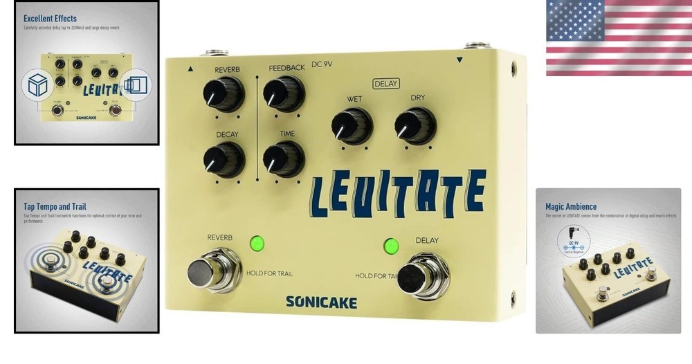 Guitar Effects Pedal - Delay Reverb