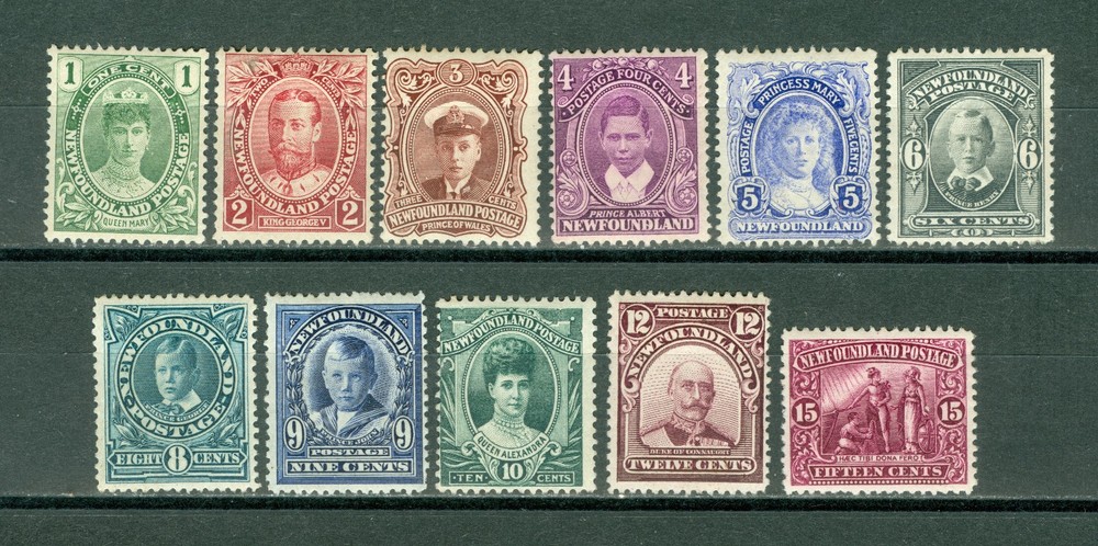 British Commonwealth stamps (1911y. Newfoundland. Coronation. MNH )