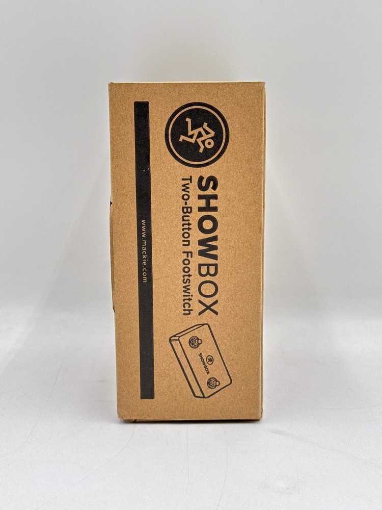 Mackie Speaker Hardware ShowBox Two Button Footswitch