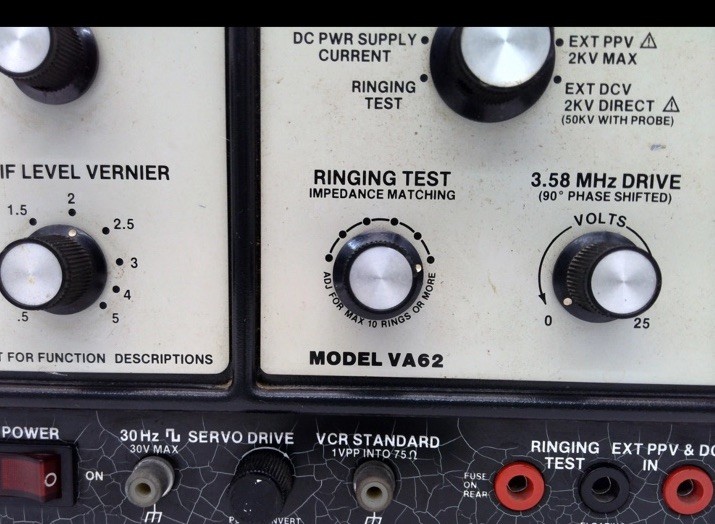 Sencore VA62 Universal Video Analyzer RF Communication Test Set Programmable