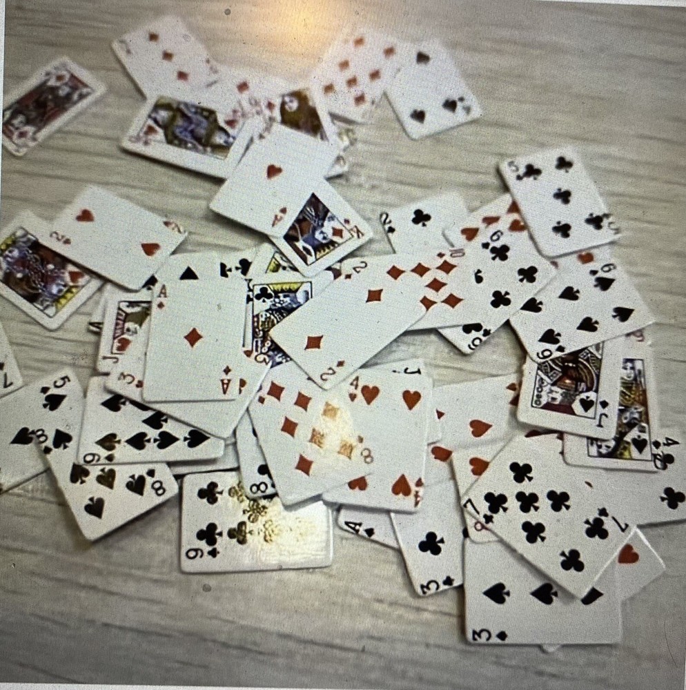Miniature Decks (2) boxes (1) Playing Cards