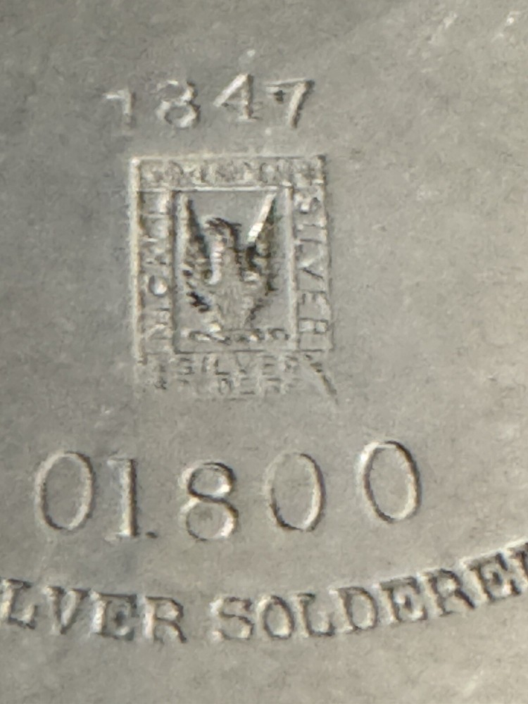 Antique Meriden Silver Plate Coffee Creamer