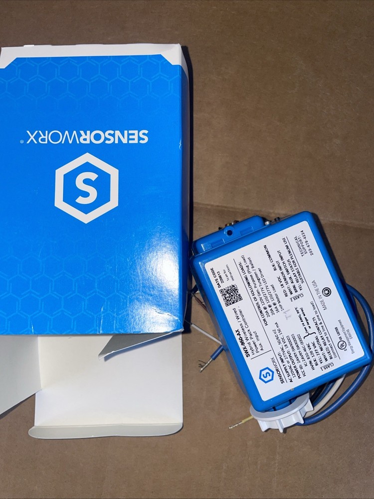 SENSORWORX SWX-950-AX OCCUPANCY SENSOR POWER PACK, RELAY, PLENUM, 20A, 120/277V