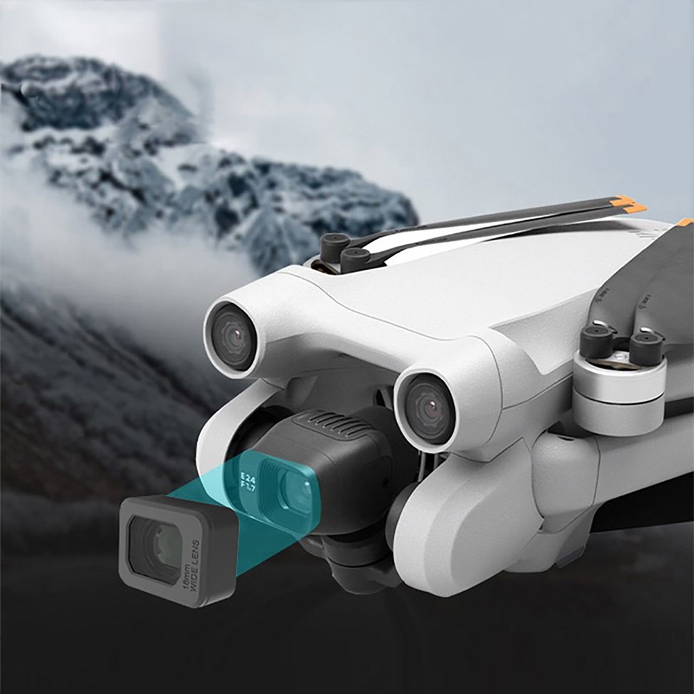 For Mini 3 Pro External Wide-Angle Lens Extension Lens Drone Accessory