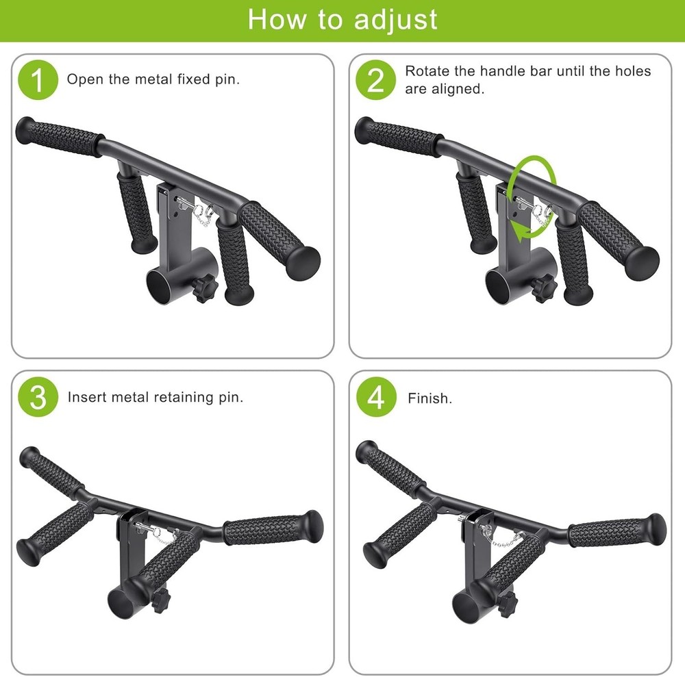 Multi-Grip V Bar & T Bar Landmine Handle Attachment