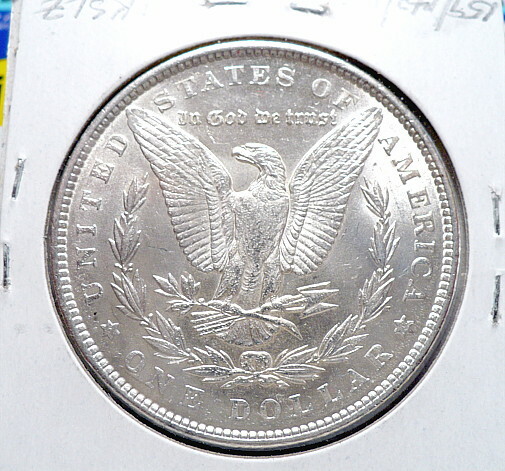 1889-P MORGAN SILVER DOLLAR GEM BU/MS, BETTER DATE NICE+ WHITE SHARP STRIKE C311