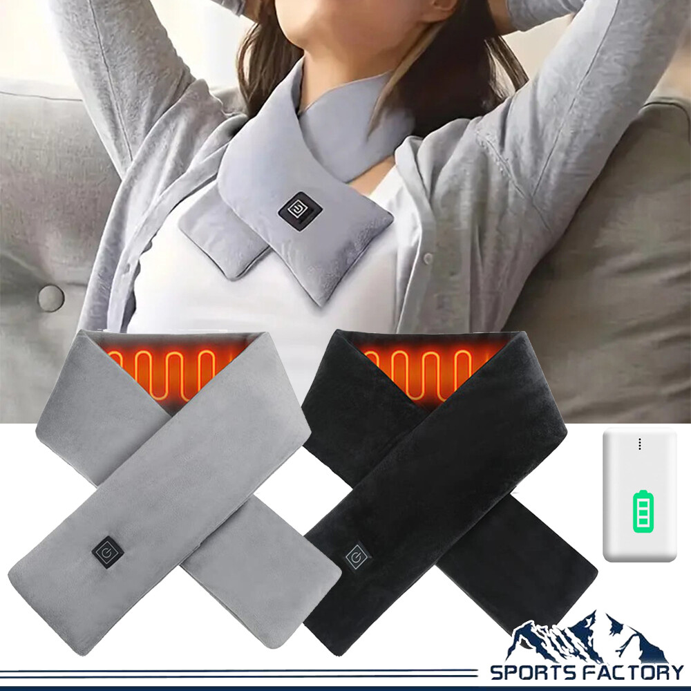 Neck Heating Pad Heated Scarf Electric Far Infrared Cordless Warmer Power Bank