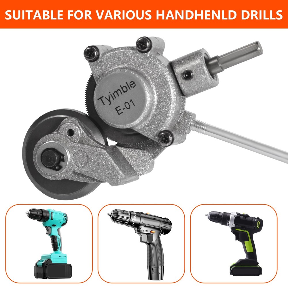 Tyimble 2025 Electric Drill Plate Cutter - Efficient Metal Shears Attachment