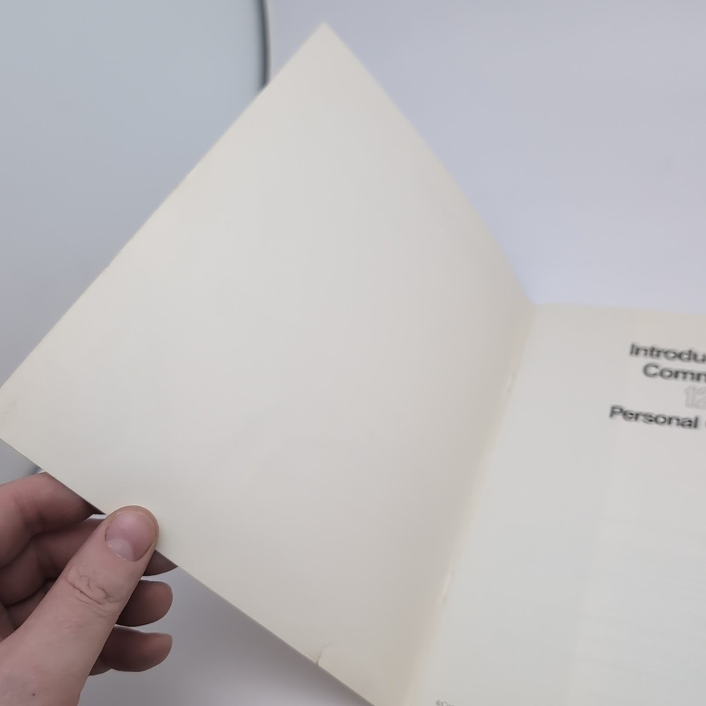 Vintage System Guide *Commodore 128 Introductory Guide* Booklet 1985 VG