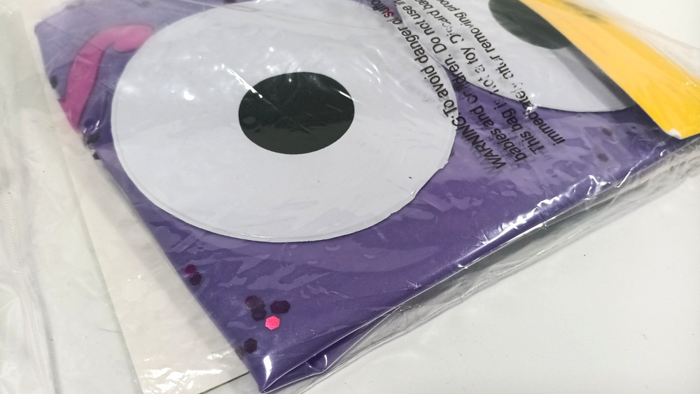 Sun Squad Split Ring Crab Float PVC Pool Toy Purple Ages 3+