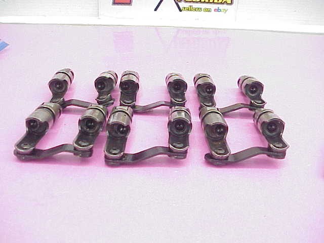 12 Crane Solid Roller Lifters .842" Big Block Chevy 6 Intake Offset & 6 Centered