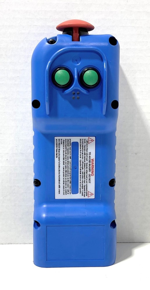 Cervis Warrior HHMS-9XW08 LOGOS Transmitter Industrial Crane Controller Untested