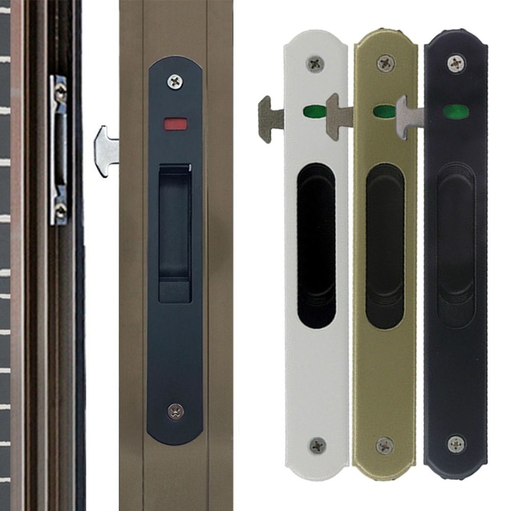 Zinc Alloy Sliding Door Lock Hook 90 Type Window Latch for Enhanced Security