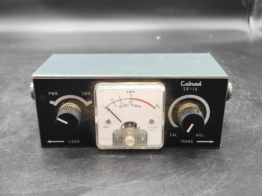 Vintage Calrad SR-16 Standing Wave Bridge Meter