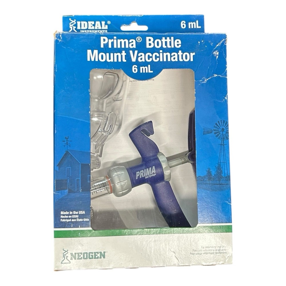 Prima-Tech 206657 Bottle Mount Vaccinator 6ML