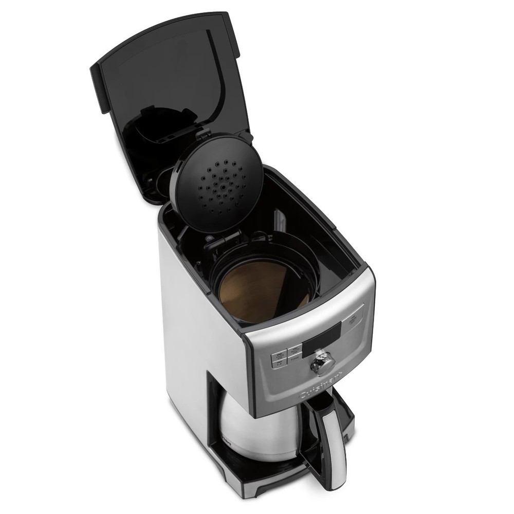Cuisinart 12 Cup Programmable Thermal Coffeemaker Black/Silver DCC-3700