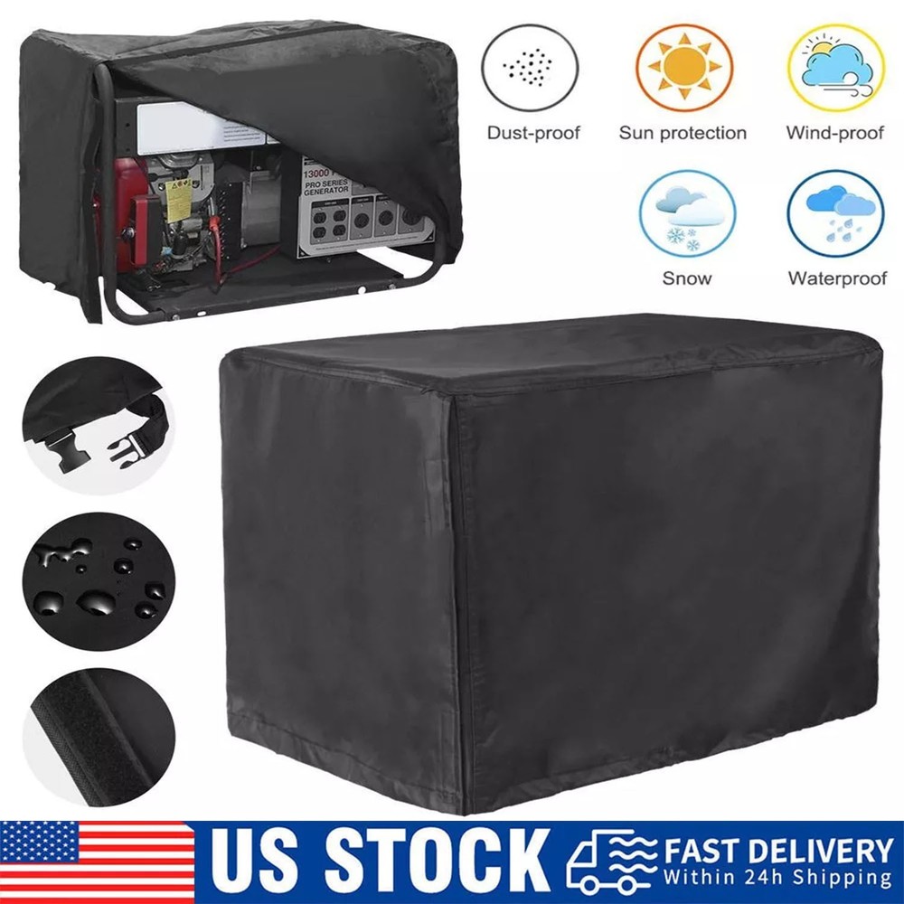 Generator Cover While Running Heavy Rain Universal Waterproof Dustproof Protect