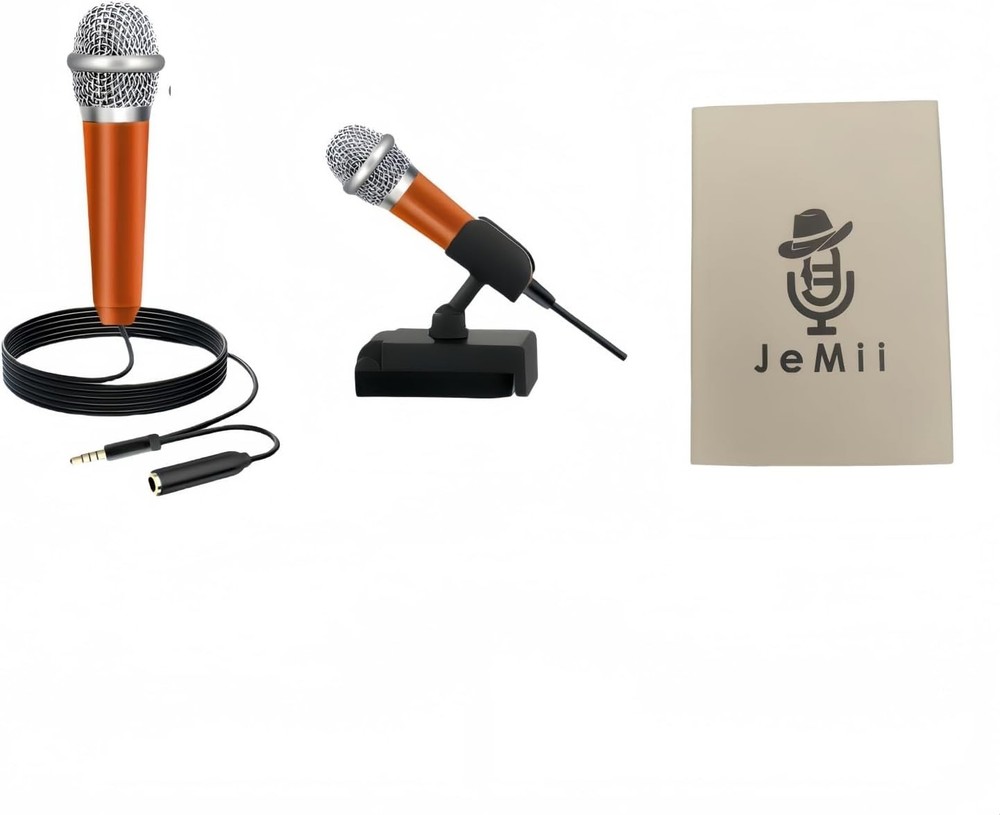 Portable Aluminum Mini Microphone with Omnidirectional Capture for Mobile Use