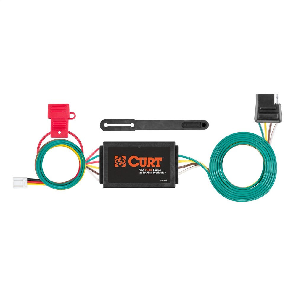CURT 56338 Custom 4-Flat for Select Mazda CX-9, OEM Tow Package Required