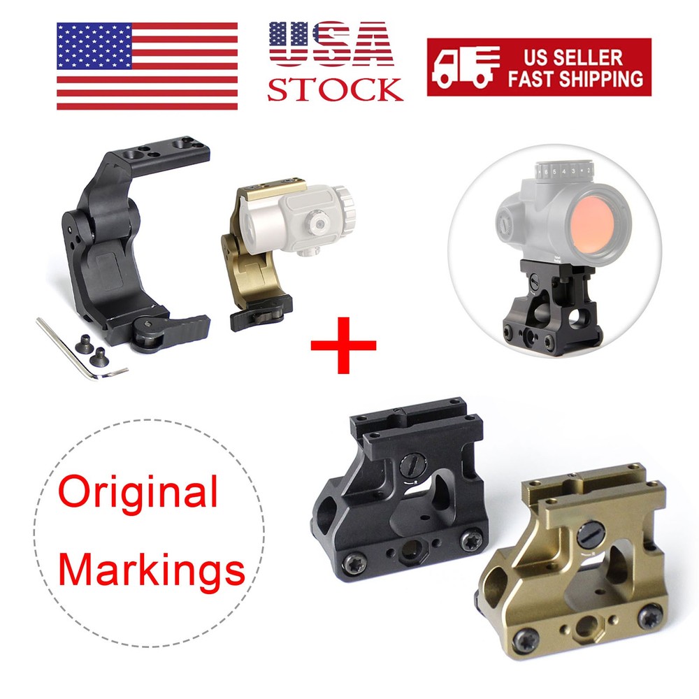 2.26" FAST OMNI FTC Magnifier G33 Scope Mount+ For MRO Red Dot Fast Riser Mount