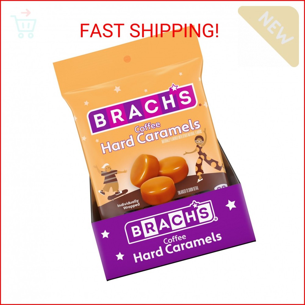 Brach's Nips Coffee Flavored Hard Candy, Individually Wrapped Candy, 3.25 Ounce