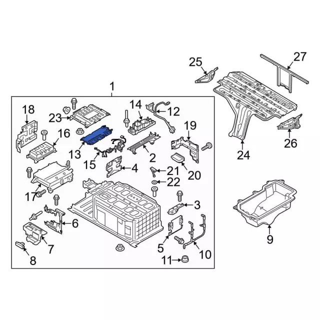Genuine Ford Control Module FM5Z-10B687-D