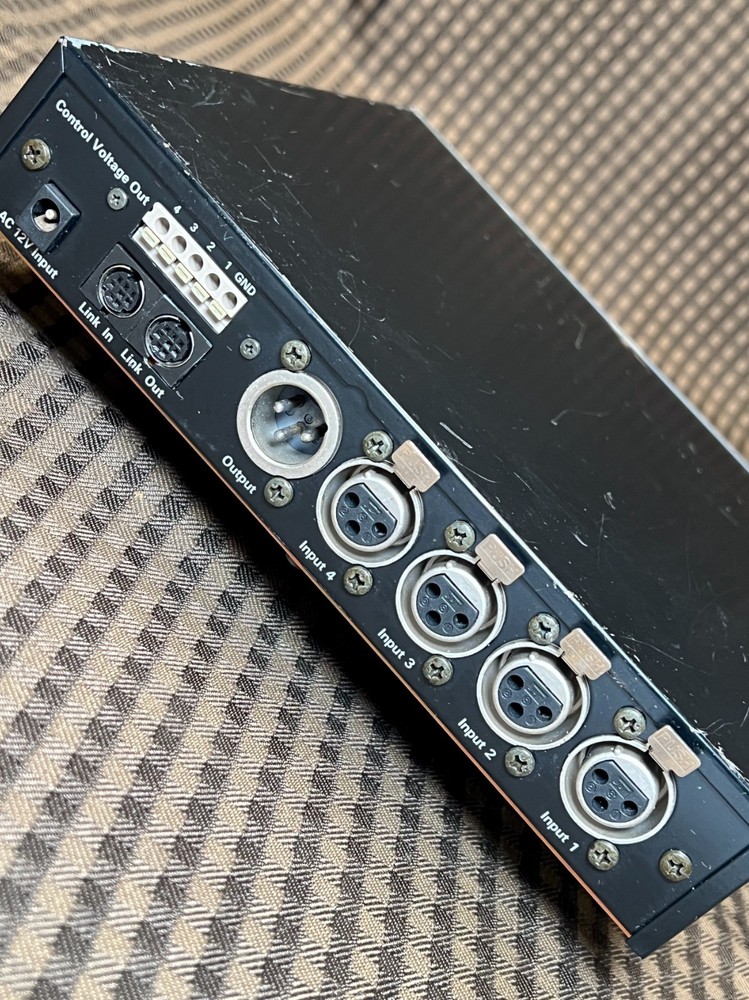 Audio Technica AT-MX341a Automatic 4 Channel Microphone Smart Mixer Rack Mount