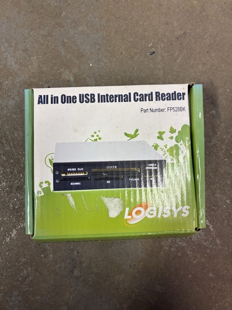 Logisys All in One USB Internal Card Reader/ FP528BK