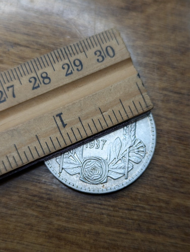 1937 Bulgaria 100 Leva Silver Coin