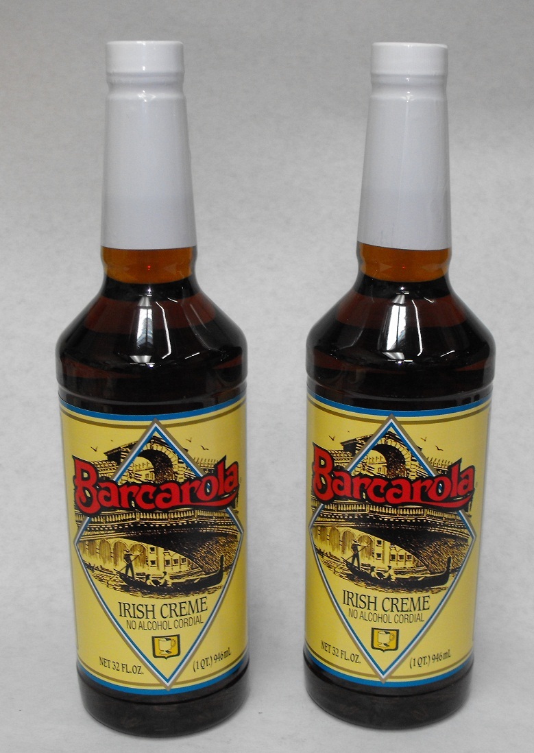 (2 Pack) Gourmet IRISH CREME SYRUP 32oz. Coffee Drink & Italian Soda Flavor