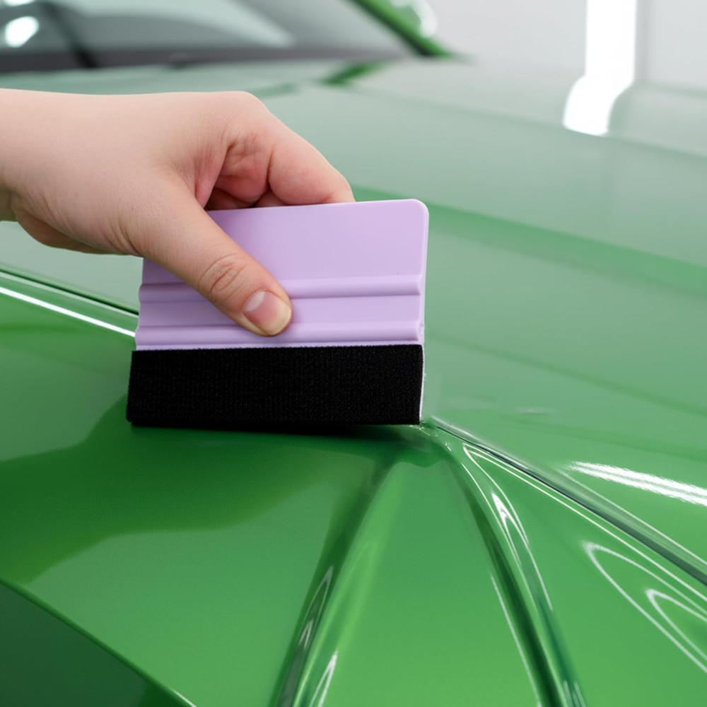 5 Pack Vinyl Squeegee Tool Set, Small Squeegee for Vinyl 2 Pcs Plastic Felt Sque