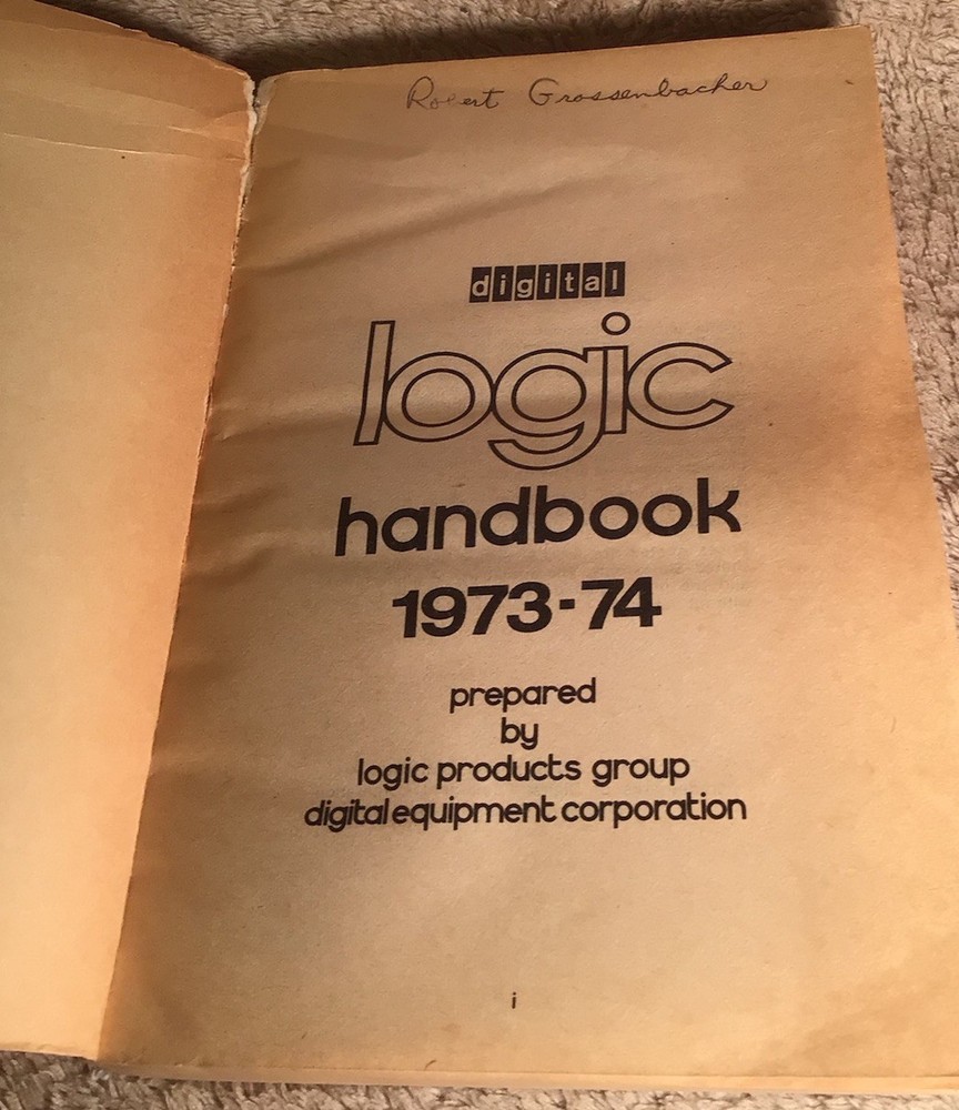Digital Logic Handbook 1972 - Paperback