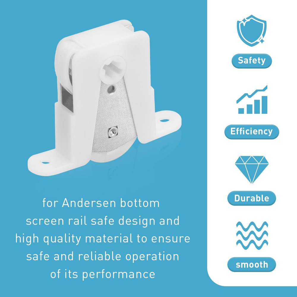 Sliding Screen Door Rollers Replacement Kit Fit for Andersen Part #1274104 (B...