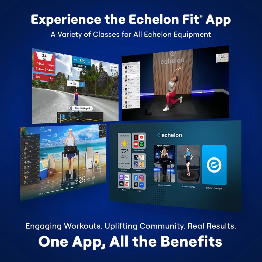 Echelon Stride-6s™ - 10″ HD Touchscreen (Certified Open Box)