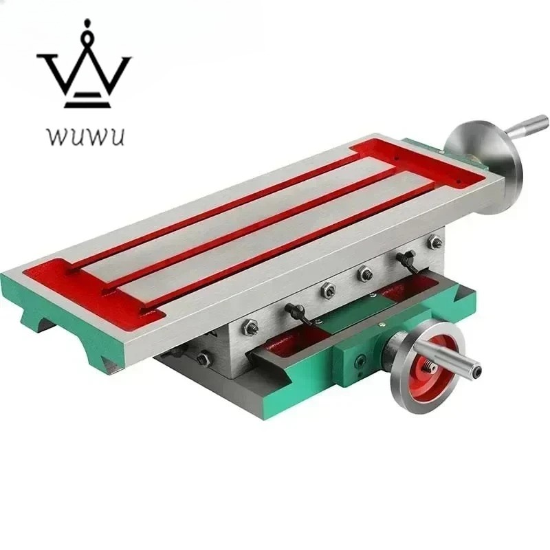 Milling Table Worktable Cross Milling Machine 17.7×6.7Inch Compound