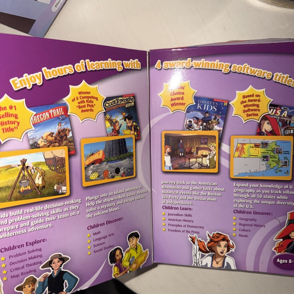 Adventure Workshop 4th-6th Grade 6th Edition PC CD-ROM software New Unopened