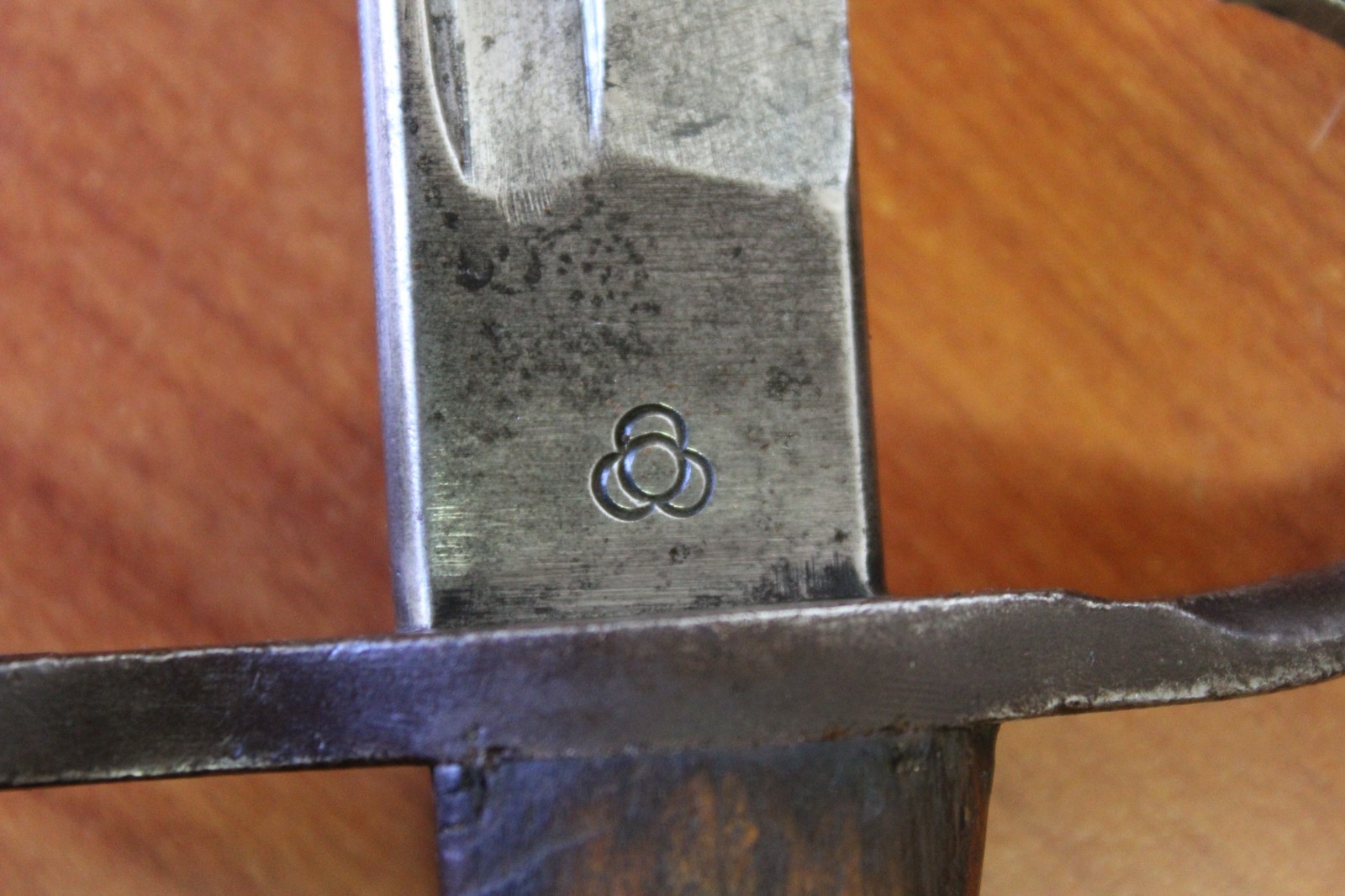 WWII Japanese Arisaka Type 30 Bayonet w/ Scabbard & Frog Kokura