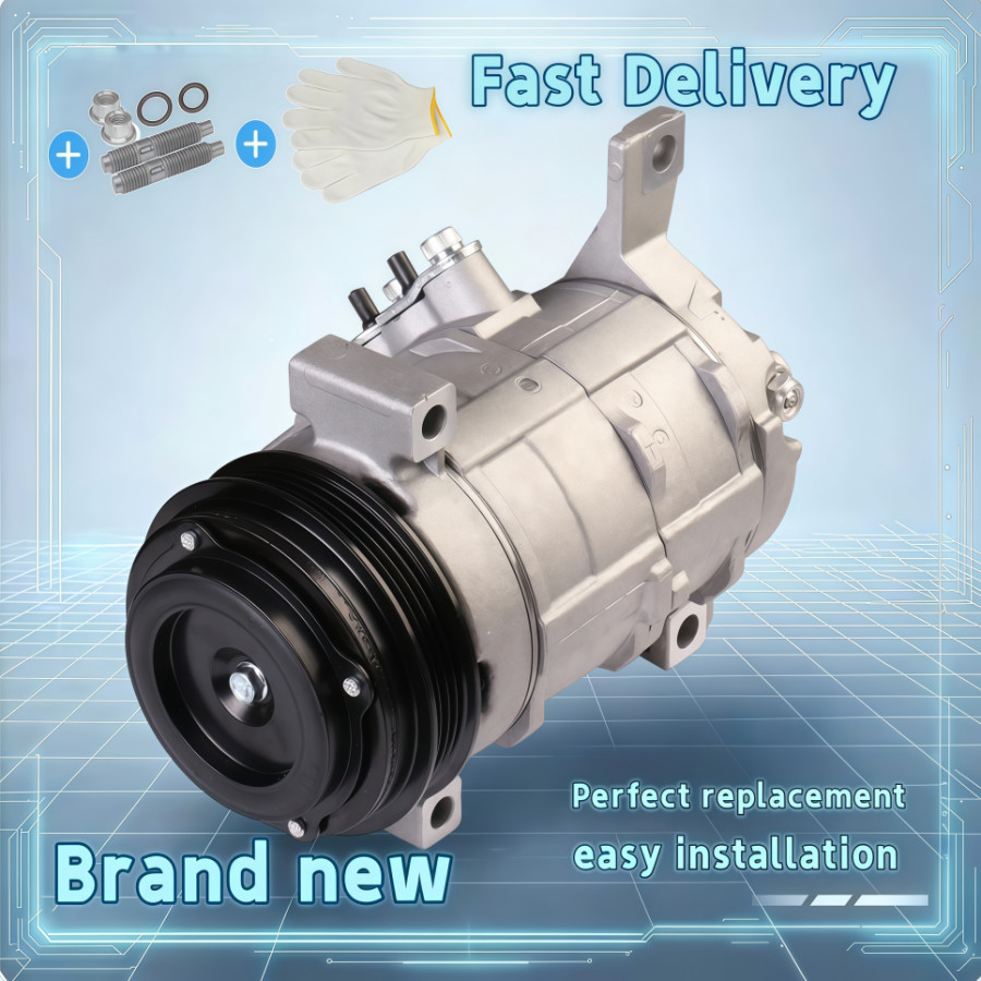 AC A/C Compressor for GMC YUKON 2001 2002 2003-2007 2008 2009 6.0L 5.3L 4.8L 1PC