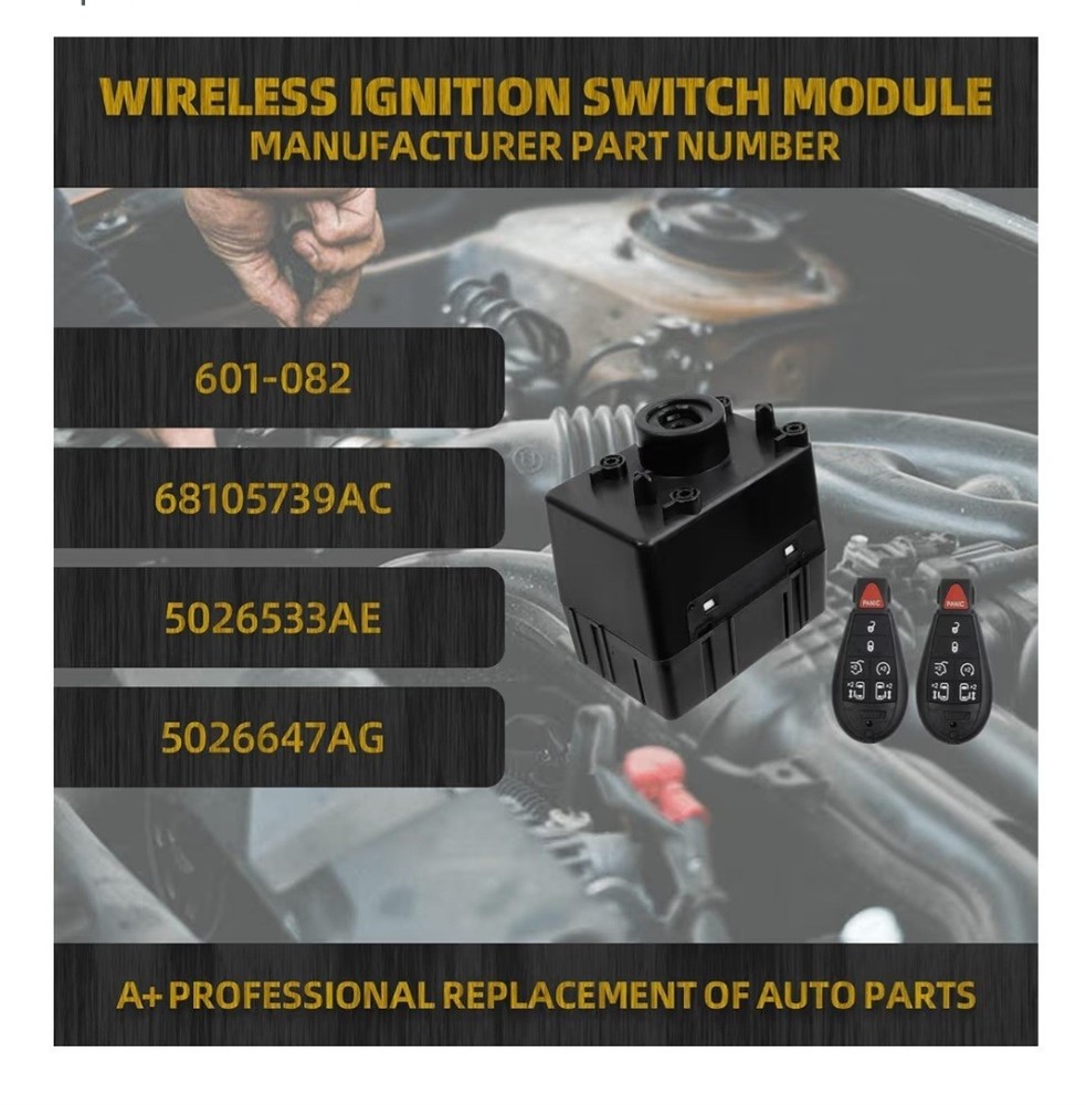 Dasbecan 601-082 Wireless Ignition Module.  2011-2013 Dodge,Ram,Jeep. open box