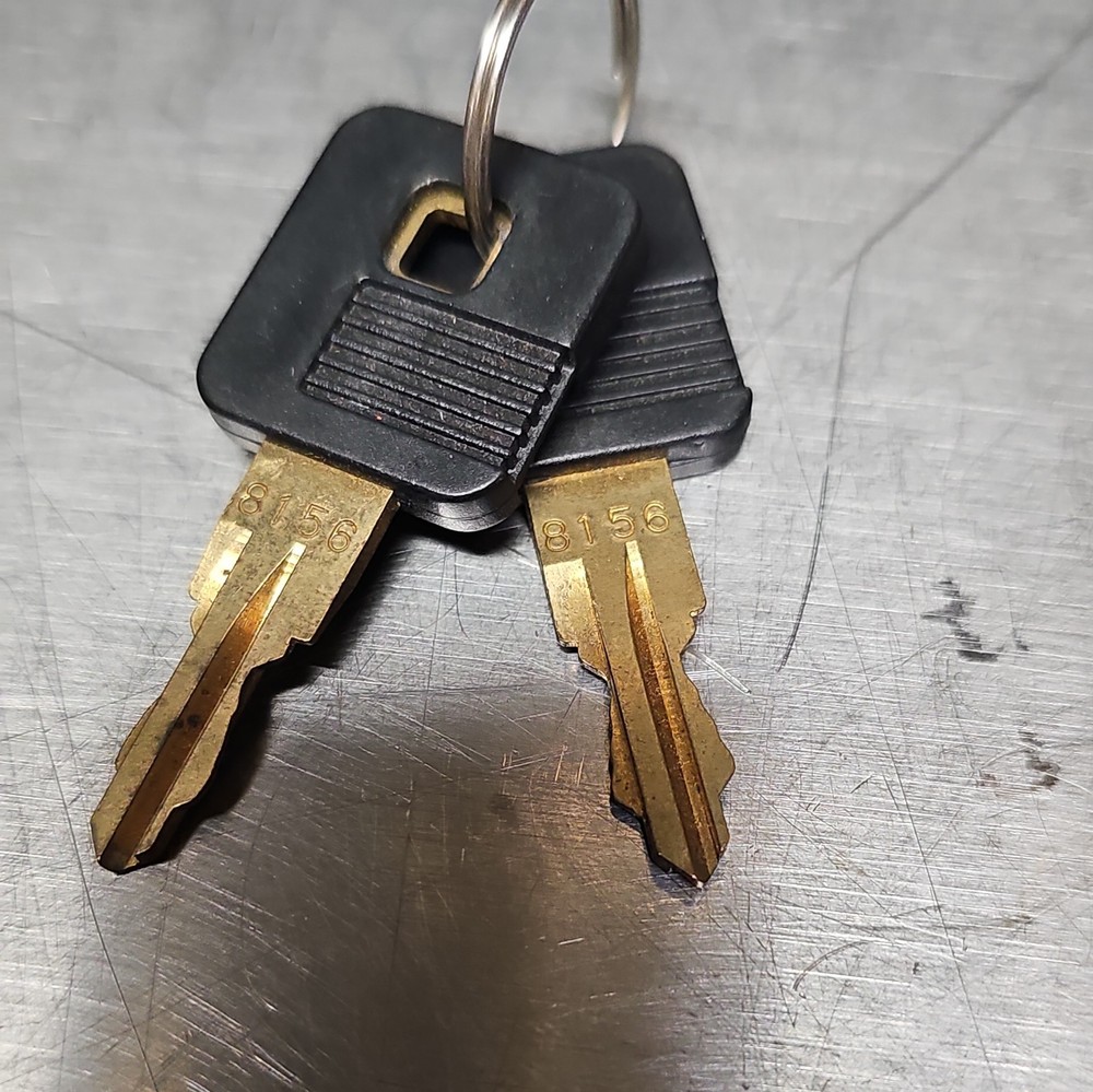 Set Of 2 Sears Craftsman OEM Toolbox Keys  Code 8156