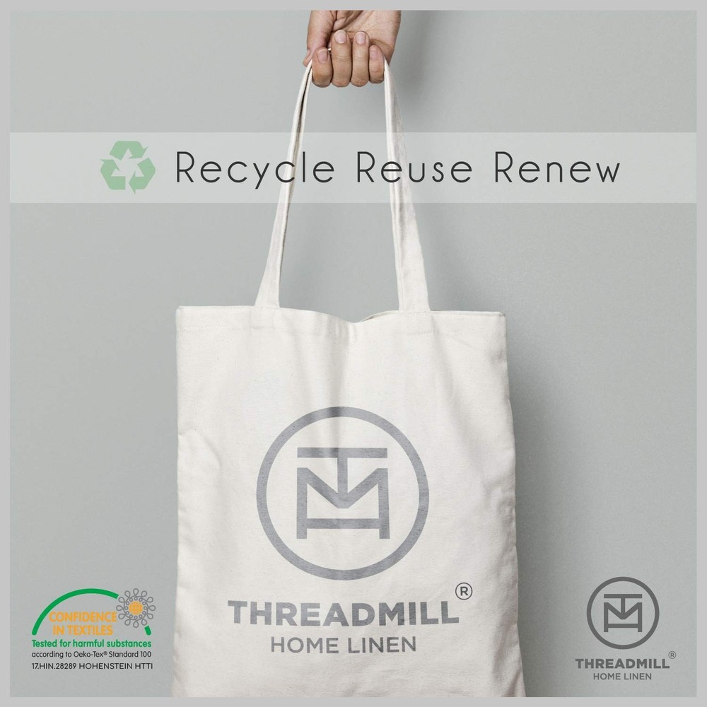 Threadmill Twin Bed-Sheets - 800 Thread Count Jacquard Celine Dark Grey, 100%...