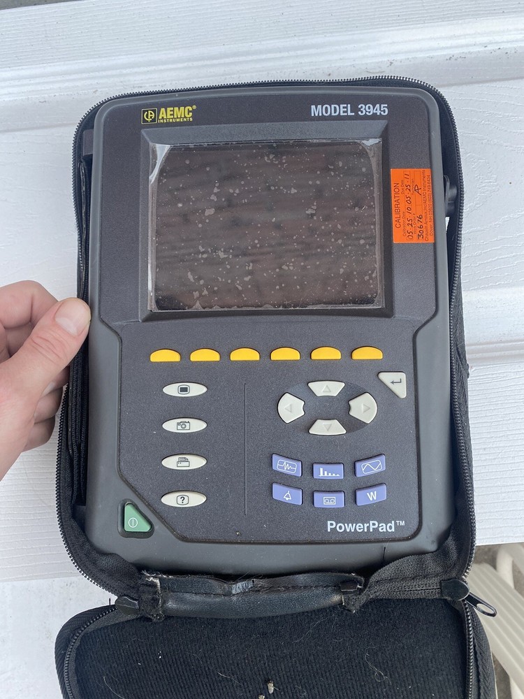 AEMC PowerPad 3-Phase Power Quality Analyzer (3945-B)