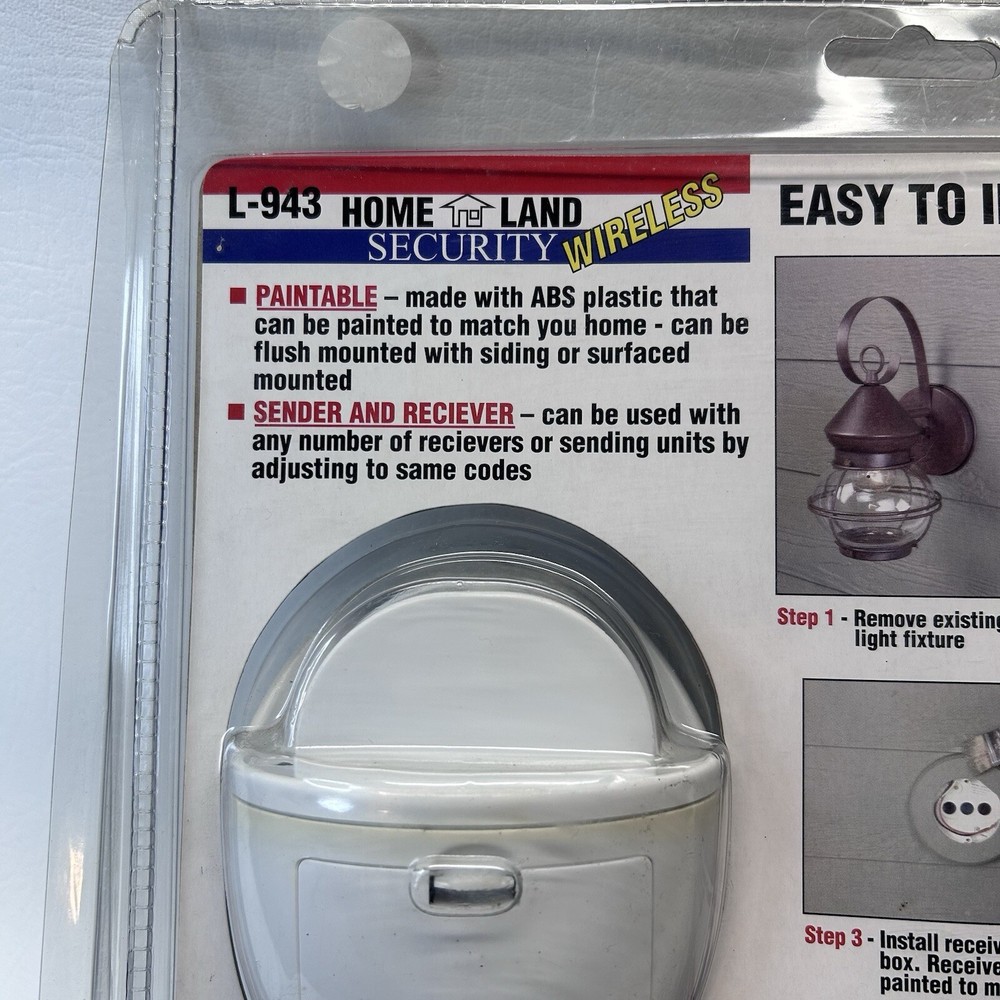 Homeland Security Motion Activated Conversation Kit & Wireless Motion Sensor