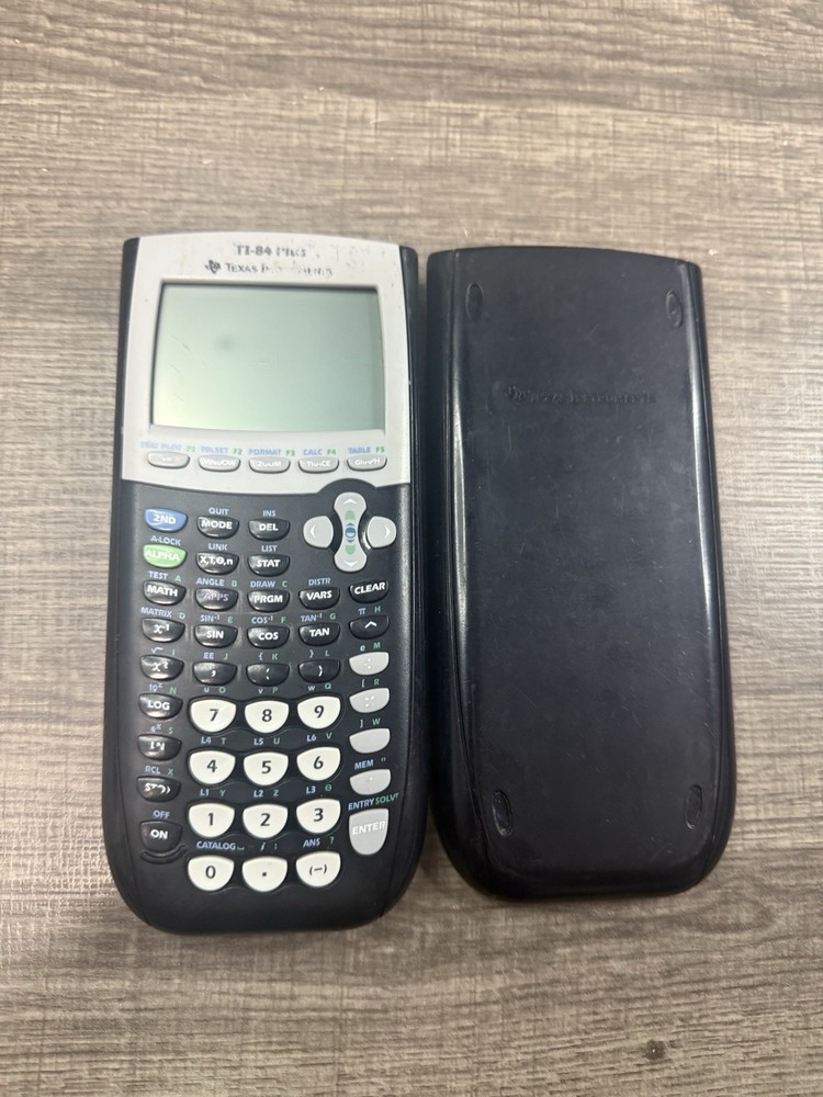 Texas Instruments TI-84 Plus Graphing Calculator Tested Working