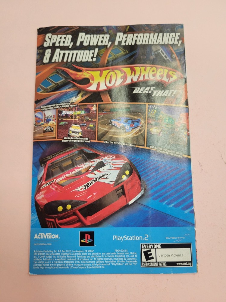 Monster Jam | PS2 | Manual Only
