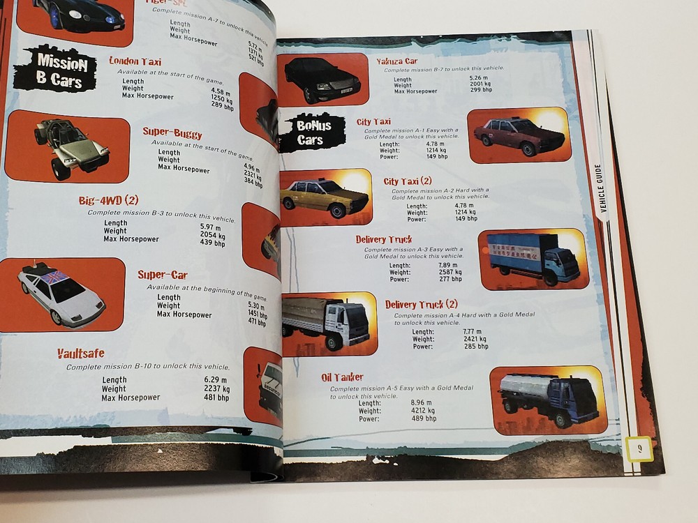 Wreckless Prima Strategy Guide Book *wear